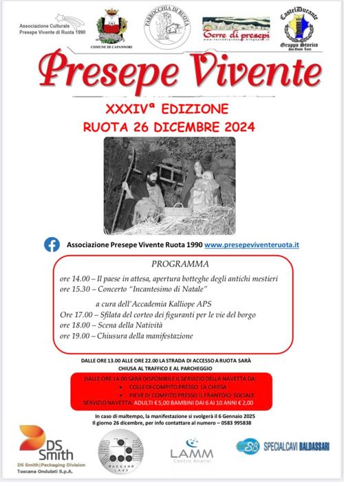 Presepe vivente di Ruota